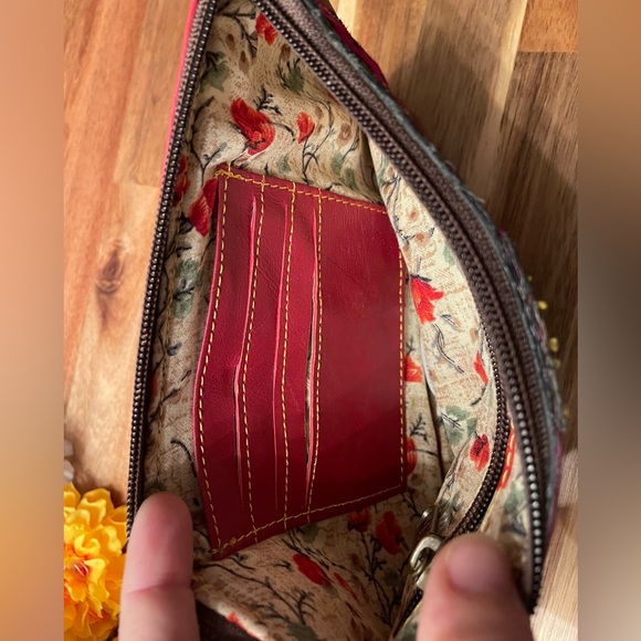 Brighton Pink Leopard Print Wristlet - Picture 3 of 5